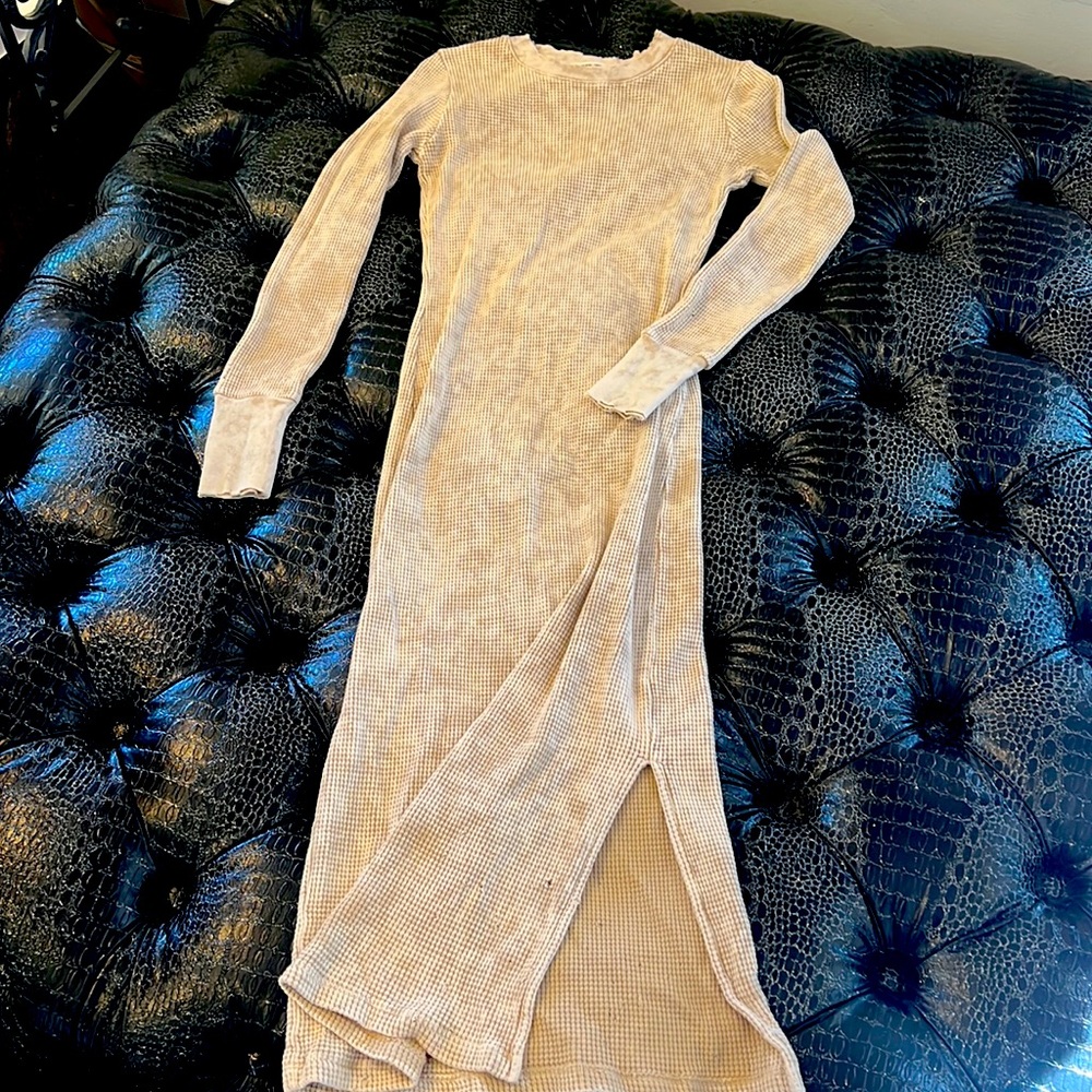 Cotton citizen, distress, long sleeve dress
